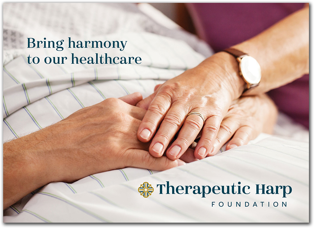 Therapeutic Harp Foundation direct mail front